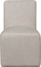 Liv Fully Upholstered Dining Chair in Natural Linen