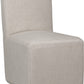 Liv Fully Upholstered Dining Chair in Natural Linen