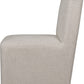 Liv Fully Upholstered Dining Chair in Natural Linen