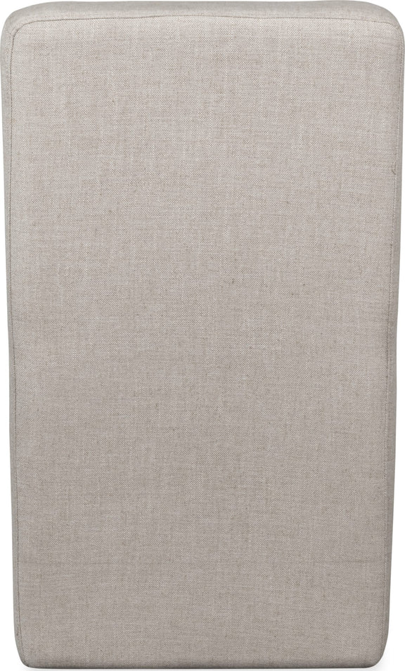 Liv Fully Upholstered Dining Chair in Natural Linen