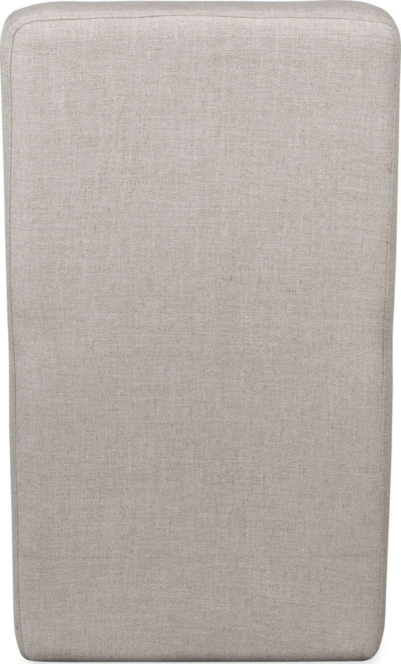 Liv Fully Upholstered Dining Chair in Natural Linen