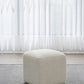 Liv Fully Upholstered Dining Ottoman in Brun Boucle