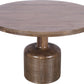 Liyana Solid Wood Round Dining Table in Natural Tan