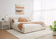 Louis Full-size Upholstered Platform Bed in Natural Linen (2026)
