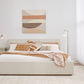 Louis King-size Upholstered Platform Bed in Natural Linen (2026)