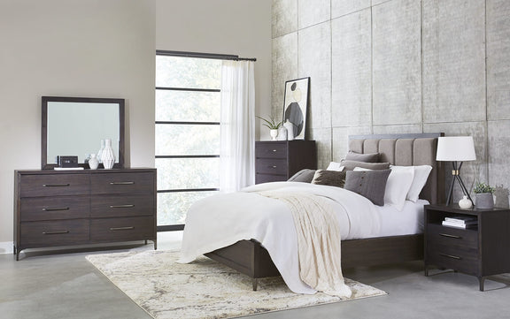 Lucerne Mirror in Vintage Coffee