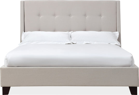 Madera Full-Size Upholstered Platform Bed in Putty (2026)