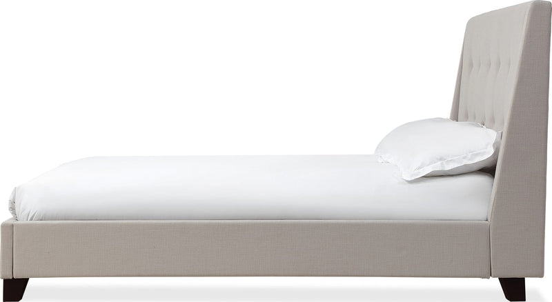 Madera Full-Size Upholstered Platform Bed in Putty (2026)