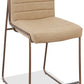 Madison Metal Frame Counter Stool in Honey Synthetic Leather