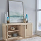 Magnolia 4 Door Wooden Sideboard in Daffodil