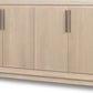 Magnolia 4 Door Wooden Sideboard in Daffodil