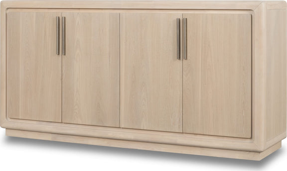 Magnolia 4 Door Wooden Sideboard in Daffodil