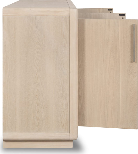 Magnolia 4 Door Wooden Sideboard in Daffodil