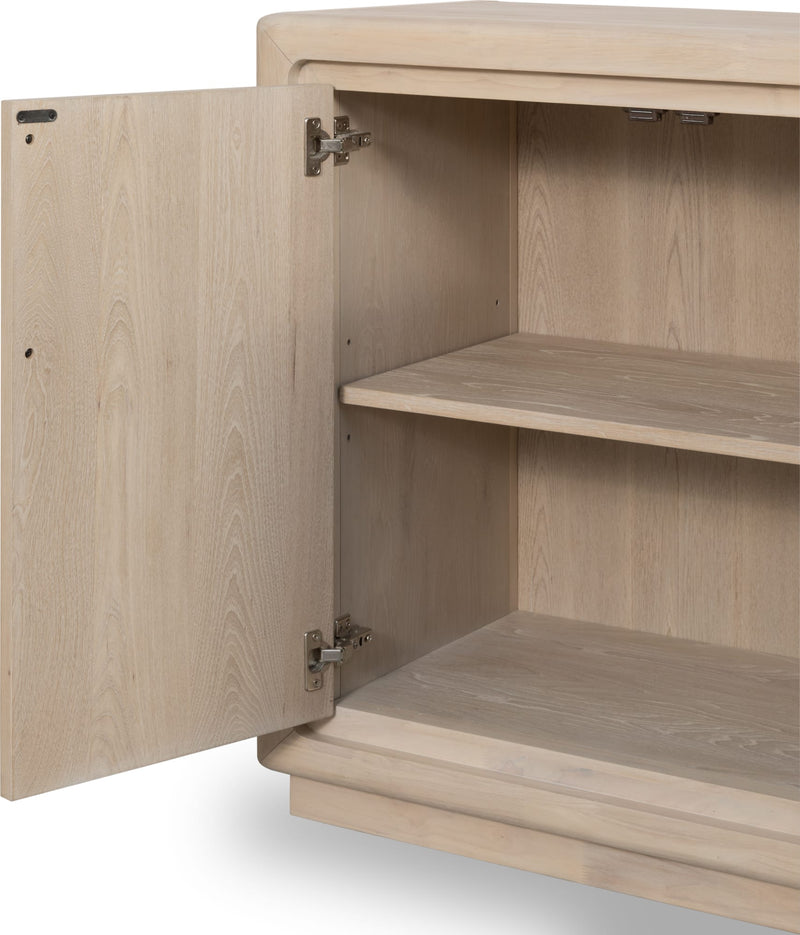 Magnolia 4 Door Wooden Sideboard in Daffodil