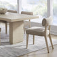 Magnolia Wood Frame Upholstered Dining Chair in Brown Sugar Chenille