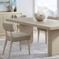 Magnolia Wood Frame Upholstered Dining Chair in Brown Sugar Chenille
