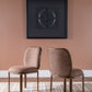 Mataranka Dining Chair in Giraffe Chenille and Brushed Golden Stainless Steel