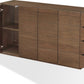 Mataranka Four Door Walnut Sideboard in Bistre