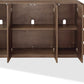 Mataranka Four Door Walnut Sideboard in Bistre