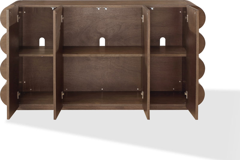 Mataranka Four Door Walnut Sideboard in Bistre