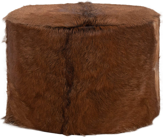 Matola Large Rd Ottoman - Acrn