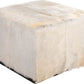 Matola Sq Ottoman - Macadamia