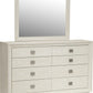Maxime Eight Drawer Dresser