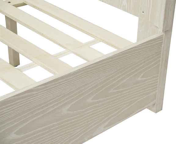 Maxime California King Platform Bed in Ash