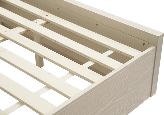 Maxime King Platform Bed in Ash