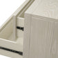 Maxime Three Drawer USB-Charging Nightstand
