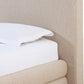 Maya Queen-size Upholstered Platform Bed in Brun Boucle (2026)
