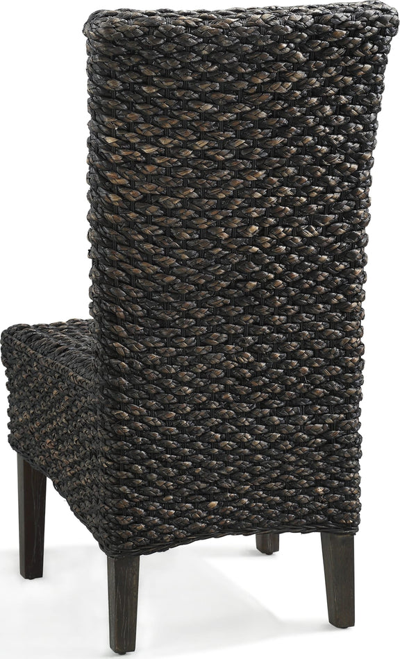 Meadow Chair Water Hyacinth in Graphite