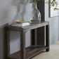 Meadow Solid Console Table in Graphite