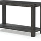 Meadow Solid Console Table in Graphite