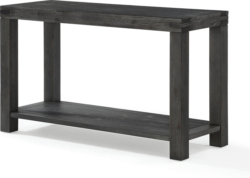 Meadow Solid Console Table in Graphite