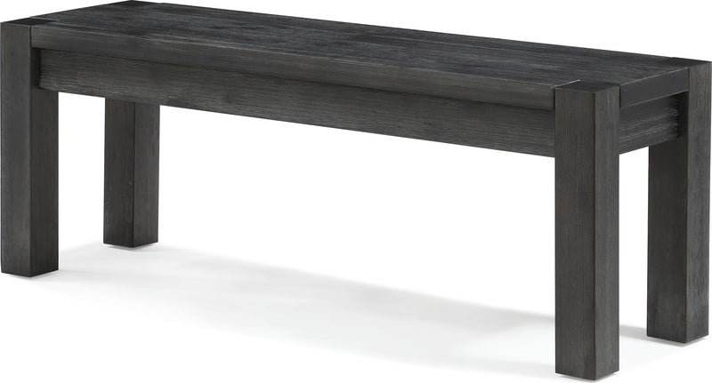 Meadow Solid Wood Bench in Graphite