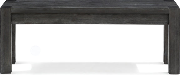 Meadow Solid Wood Bench in Graphite