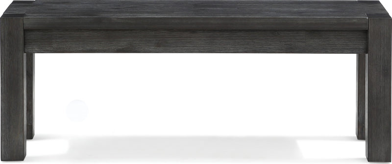 Meadow Solid Wood Bench in Graphite