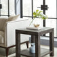 Meadow Solid Wood End Table in Graphite