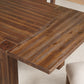 Meadow Solid Wood Extending Dining Table in Brick Brown