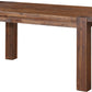 Meadow Solid Wood Extending Dining Table in Brick Brown