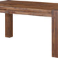 Meadow Solid Wood Extending Dining Table in Brick Brown