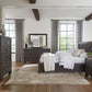 Meadow Queen-Size Solid Wood Storage Bed in Graphite