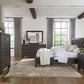 Meadow Queen-Size Solid Wood Platform Bed in Graphite
