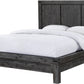 Meadow King-Size Solid Wood Platform Bed in Graphite
