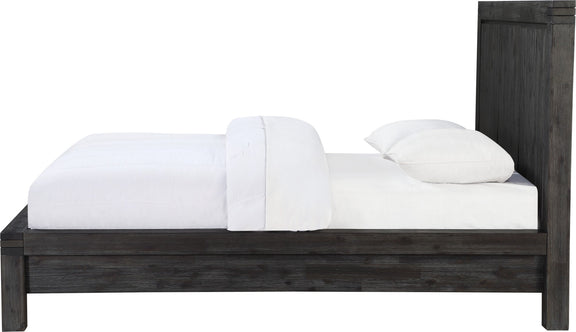 Meadow California King-Size Solid Wood Platform Bed in Graphite