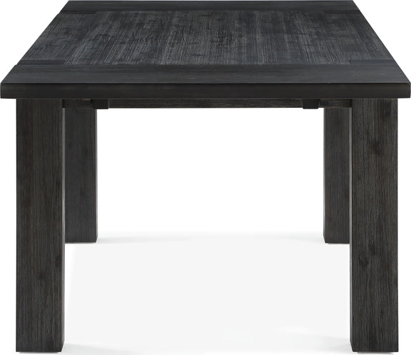 Meadow Solid Wood Rectangle Table in Graphite