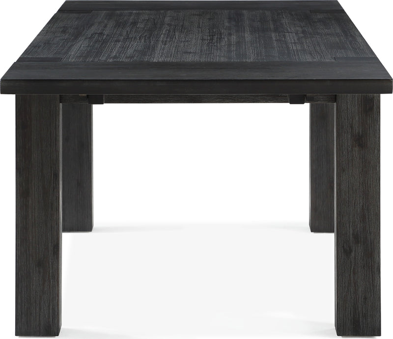 Meadow Solid Wood Rectangle Table in Graphite