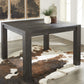 Meadow Solid Wood Square Counter Table in Graphite