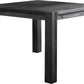 Meadow Solid Wood Square Counter Table in Graphite
